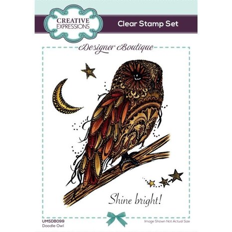 Creative Expressions Designer Boutique Doodle Owl Clear Stamps (UMSDB099) Creative Expressions Designer Boutique Doodle Owl Clear Stamps (UMSDB099)