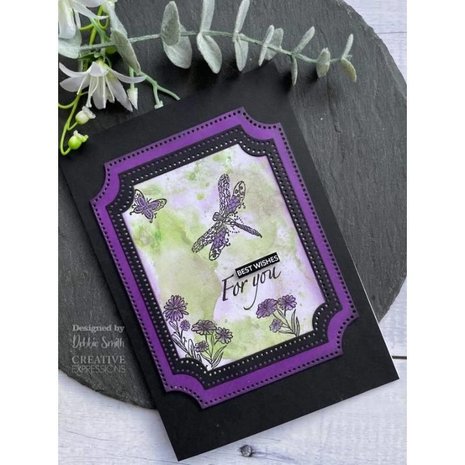 Creative Expressions Designer Boutique Doodle Butterfly Clear Stamps (UMSDB103) Creative Expressions Designer Boutique Doodle Butterfly Clear Stamps (UMSDB103)