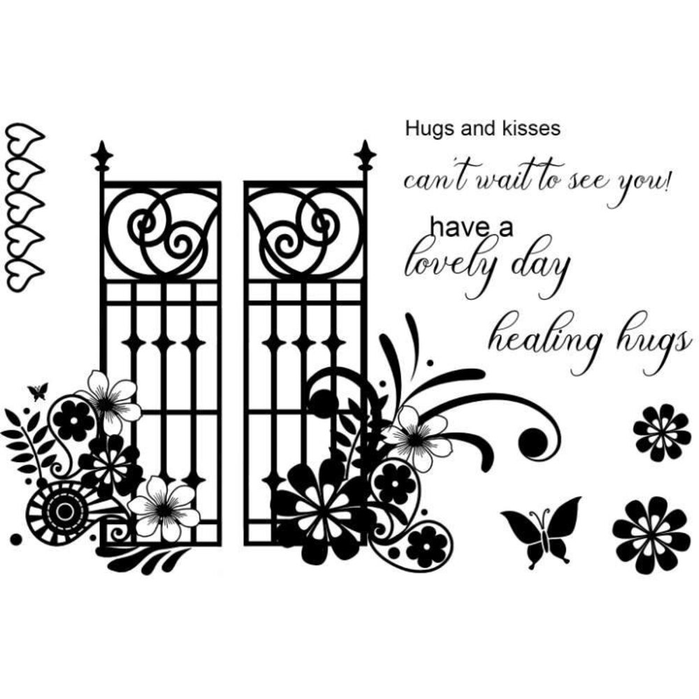 Creative Expressions Designer Boutique Walk On In Clear Stamps (UMSDB104) Creative Expressions Designer Boutique Walk On In Clear Stamps (UMSDB104)