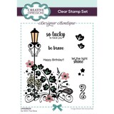 Creative Expressions Designer Boutique Go With The Glow Clear Stamps (UMSDB106)