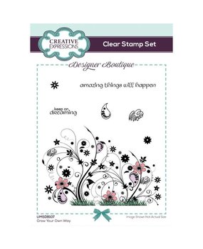 Creative Expressions Designer Boutique Grow Your Own Way Clear Stamps (UMSDB107) Creative Expressions Designer Boutique Grow Your Own Way Clear Stamps (UMSDB107)