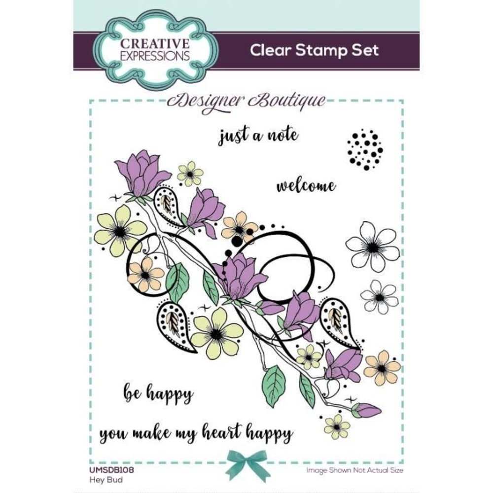 Creative Expressions Designer Boutique Hey Bud Clear Stamps (UMSDB108) Creative Expressions Designer Boutique Hey Bud Clear Stamps (UMSDB108)