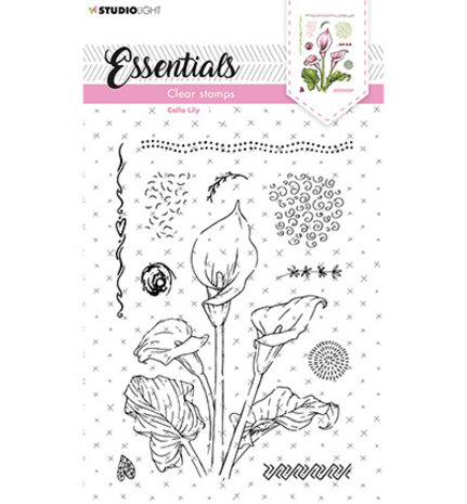 Studio Light Essentials Clear Stamps Calla Lily (SL-ES-STAMP156)