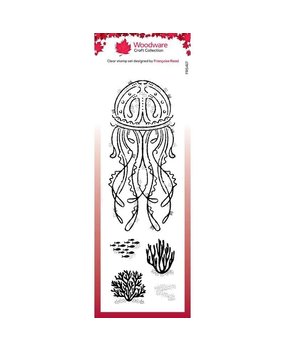 Woodware Jelly Fish Clear Stamps (FRS417) Woodware Jelly Fish Clear Stamps (FRS417)