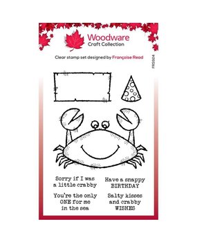 Woodware Mr Crab Clear Stamps (FRS924)