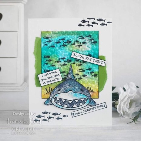 Woodware Jaws Clear Stamps (FRS925)