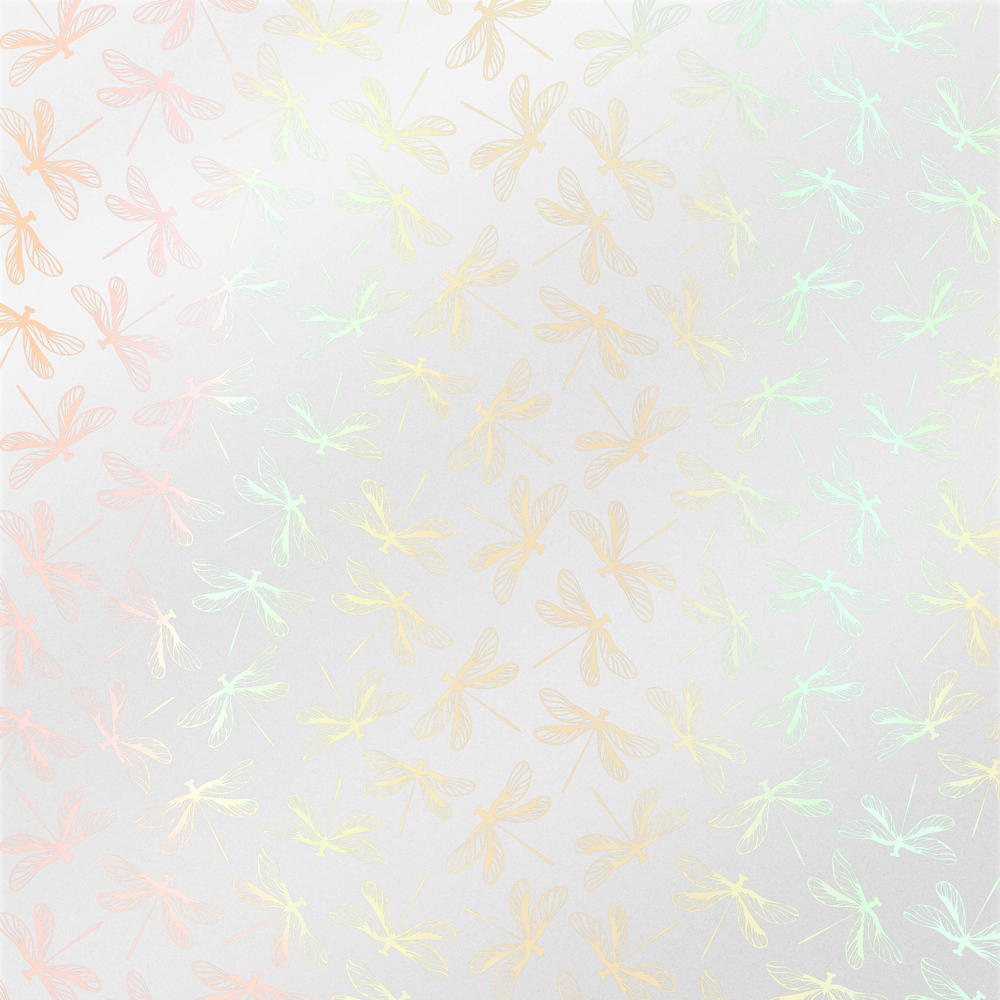 Crafter's Companion Dancing Dragonfly 8x8 Inch Luxury Foiled Card Pad (S-DDF-LUXPAD) Crafter's Companion Dancing Dragonfly 8x8 Inch Luxury Foiled Card Pad (S-DDF-LUXPAD)