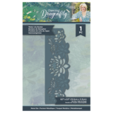 Crafter's Companion Dancing Dragonfly Water Lily Border Die (S-DDF-MD-WLB)