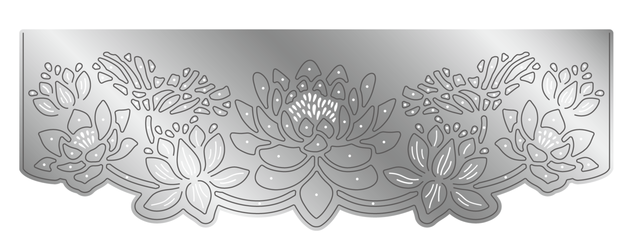 Crafter's Companion Dancing Dragonfly Water Lily Border Die (S-DDF-MD-WLB) Crafter's Companion Dancing Dragonfly Water Lily Border Die (S-DDF-MD-WLB)