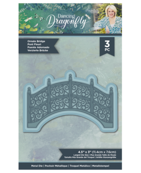 Crafter's Companion Dancing Dragonfly Ornate Bridge Die (S-DDF-MD-OBR)