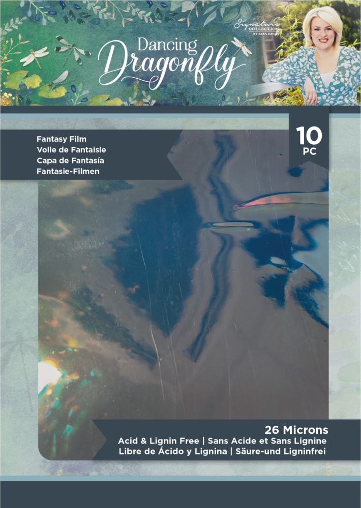 Crafter's Companion Dancing Dragonfly Fantasy Film (S-DDF-FANFILM) Crafter's Companion Dancing Dragonfly Fantasy Film (S-DDF-FANFILM)