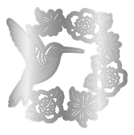 Crafter's Companion Hummingbird Botanical Wreath Die (NG-HB-MD-BOWR) Crafter's Companion Hummingbird Botanical Wreath Die (NG-HB-MD-BOWR)