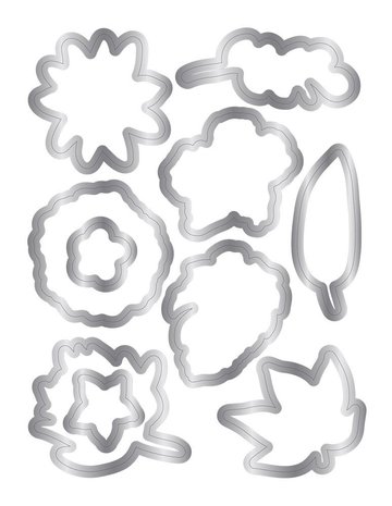 Crafter's Companion Hummingbird Fragrant Florals Stamp & Die (NG-HB-STD-FRFL) Crafter's Companion Hummingbird Fragrant Florals Stamp & Die (NG-HB-STD-FRFL)