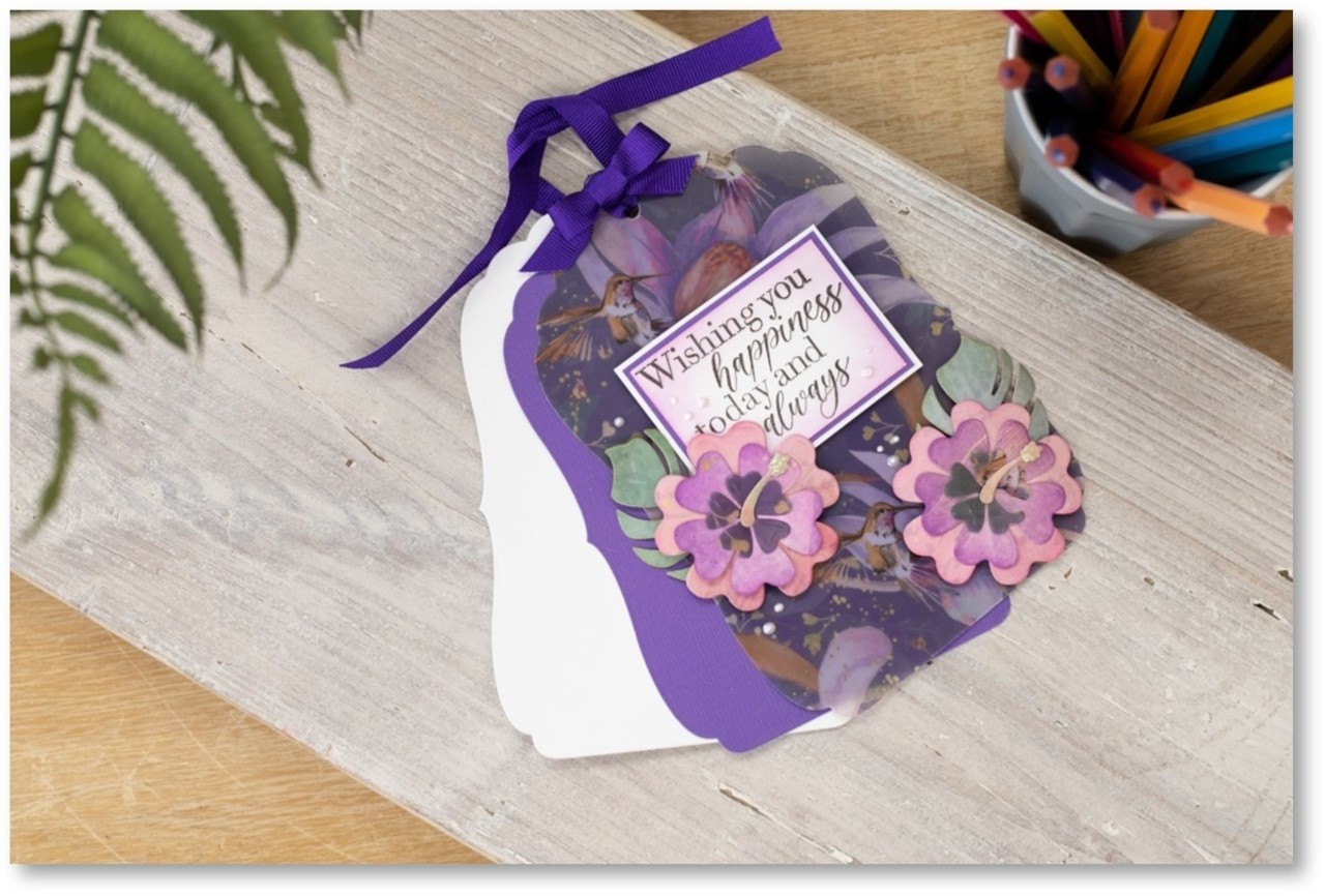 Crafter's Companion Hummingbird Fragrant Florals Stamp & Die (NG-HB-STD-FRFL) Crafter's Companion Hummingbird Fragrant Florals Stamp & Die (NG-HB-STD-FRFL)