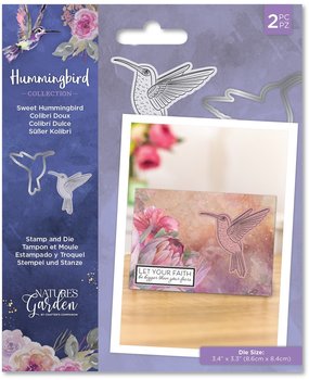 Crafter's Companion Hummingbird Sweet Hummingbird Stamp & Die (NG-HB-STD-SWHU)