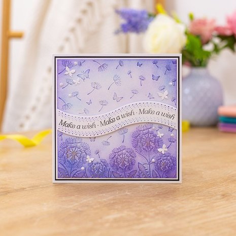 Gemini Make a Wish Embossing Folder, Stamp & Die Set (GEM-EF6-MAWISH)