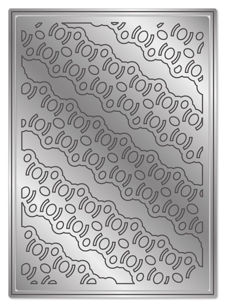 Gemini Ribbon Threading Diagonal Lace Create-a-Card Dies (GEM-MD-CAD-DILA) Gemini Ribbon Threading Diagonal Lace Create-a-Card Dies (GEM-MD-CAD-DILA)