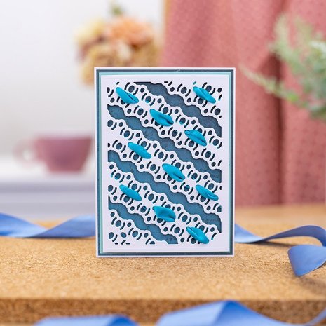 Gemini Ribbon Threading Diagonal Lace Create-a-Card Dies (GEM-MD-CAD-DILA) Gemini Ribbon Threading Diagonal Lace Create-a-Card Dies (GEM-MD-CAD-DILA)