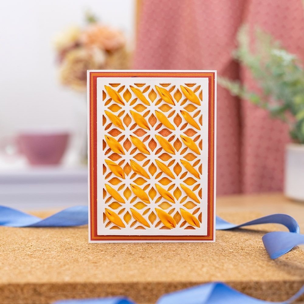 Gemini Ribbon Threading Bold Florals Create-a-Card Dies (GEM-MD-CAD-BOFL)