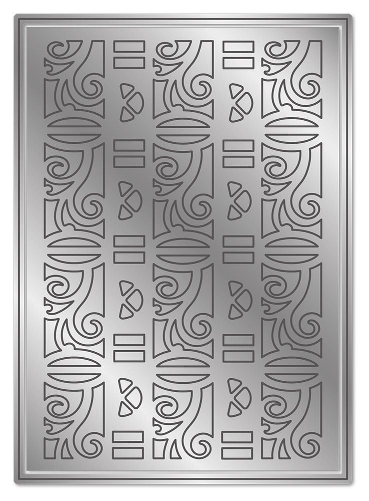 Gemini Ribbon Threading Baroque Swirls Create-a-Card Dies (GEM-MD-CAD-BASW)