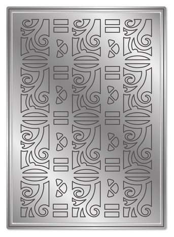 Gemini Ribbon Threading Baroque Swirls Create-a-Card Dies (GEM-MD-CAD-BASW)