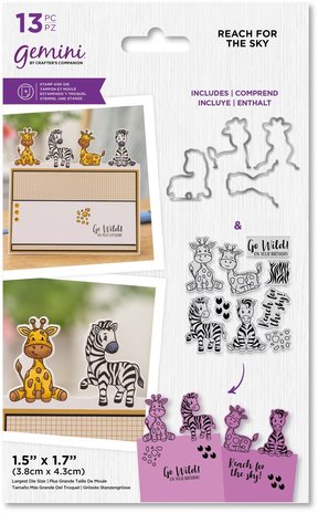 Gemini Cute Character Reach for the Sky Stamp & Die (GEM-STD-REFTSK) Gemini Cute Character Reach for the Sky Stamp & Die (GEM-STD-REFTSK)