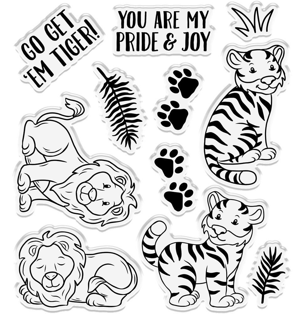 Gemini Cute Character Pride and Joy Stamp & Die (GEM-STD-PRIJOY)