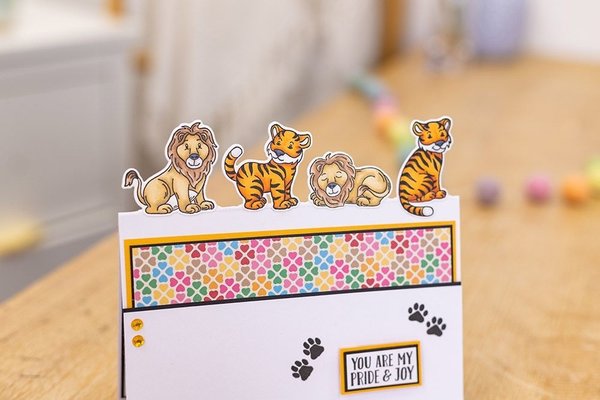 Gemini Cute Character Pride and Joy Stamp & Die (GEM-STD-PRIJOY)