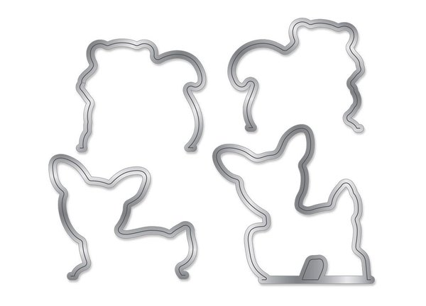 Gemini Cute Character Nuts About You Stamp & Die (GEM-STD-NUABYO)