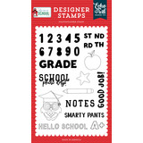 Echo Park First Day Of School Grade School Clear Stamps (FDS276041)*