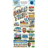 Carta Bella Road Trip 6x13 Inch Chipboard Phrases (CBRT151022)