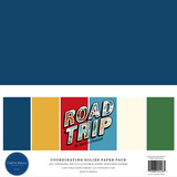 Carta Bella Road Trip 12x12 Inch Coordinating Solids Paper Pack (CBRT151015)