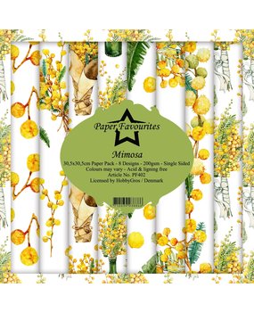 Paper Favourites Mimosa 12x12 Inch Paper Pack (PF402)* Paper Favourites Mimosa 12x12 Inch Paper Pack (PF402)*
