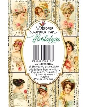 Decorer Nostalgia Paper Pack (7x10,8cm) (DECOR-M101)
