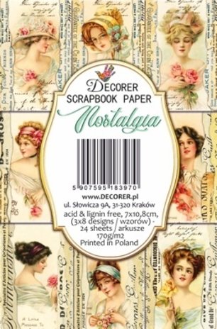 Decorer Nostalgia Paper Pack (7x10,8cm) (DECOR-M101)