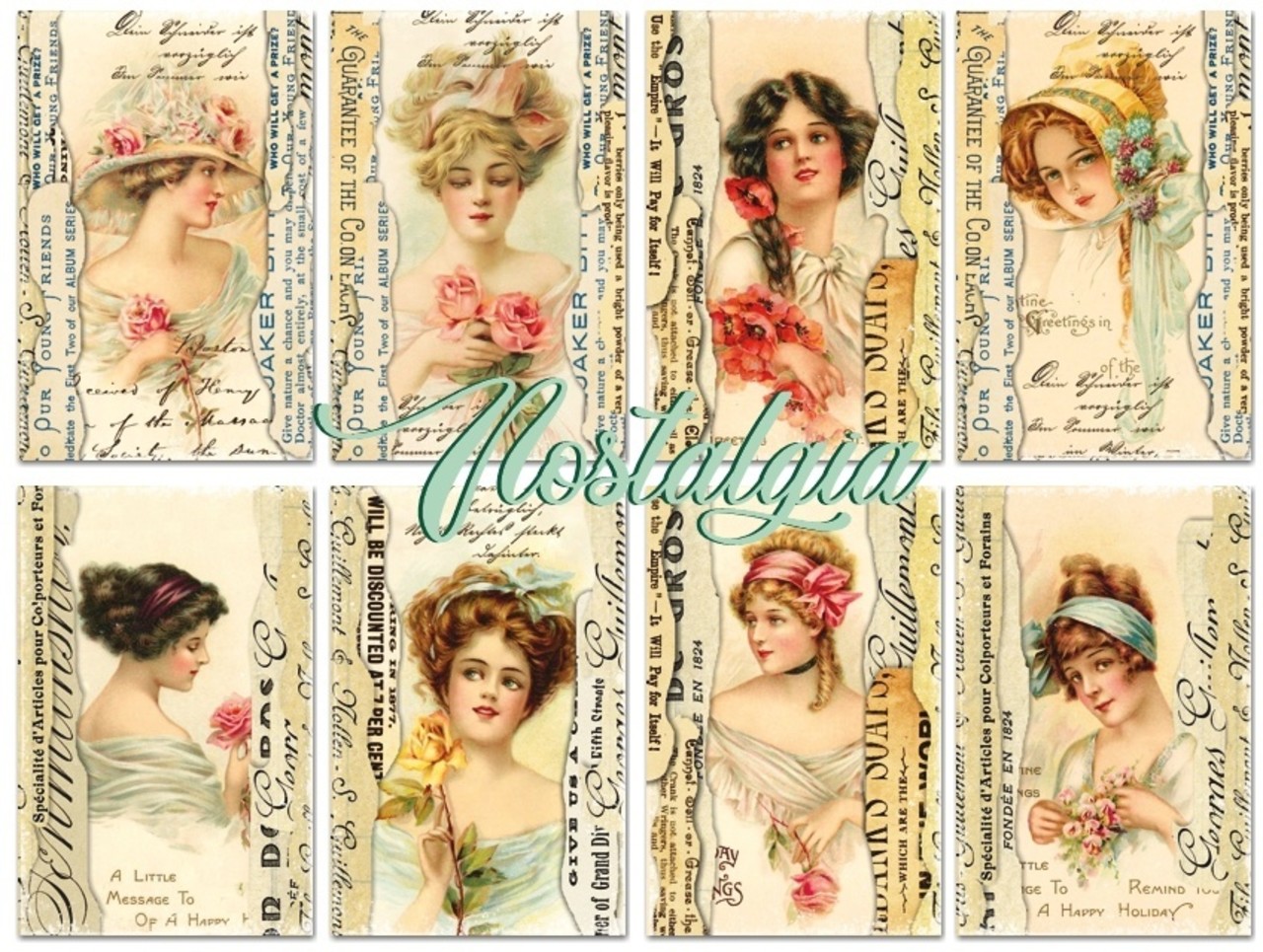 Decorer Nostalgia Paper Pack (7x10,8cm) (DECOR-M101)