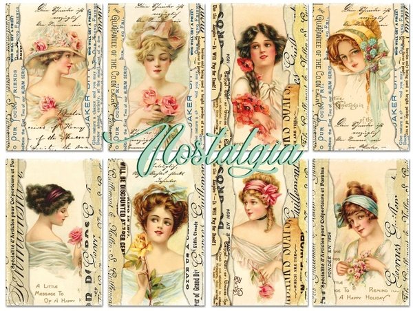 Decorer Nostalgia Paper Pack (7x10,8cm) (DECOR-M101)