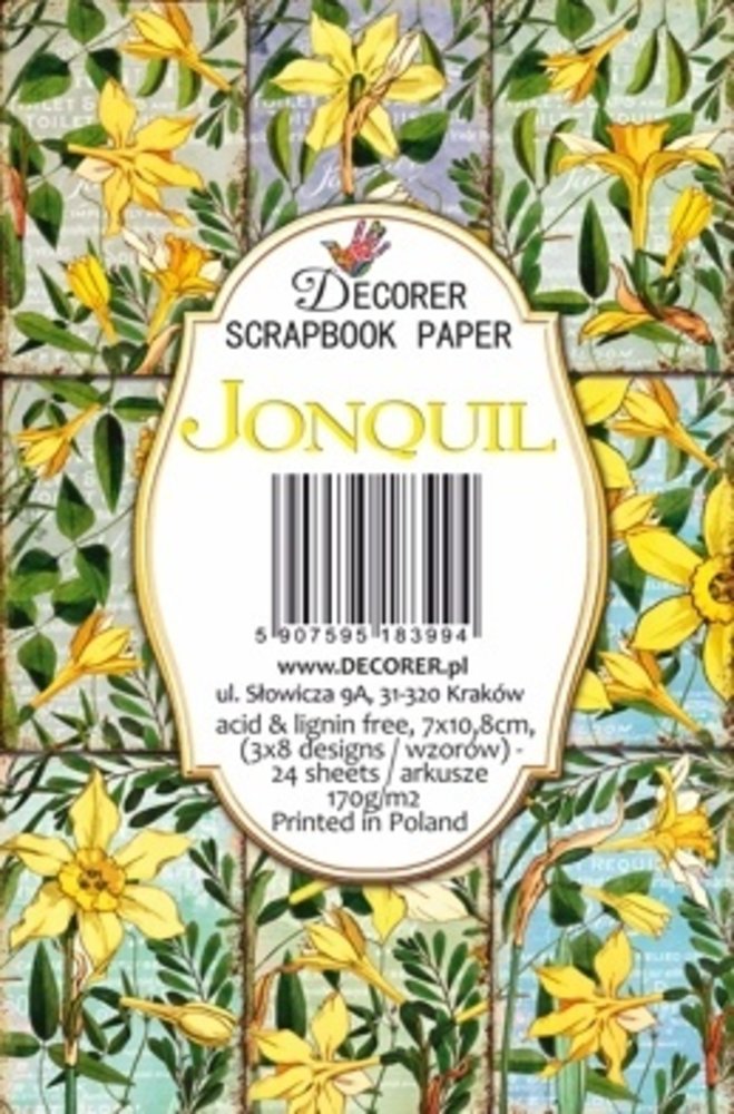 Decorer Jonquil Paper Pack (7x10,8cm) (DECOR-M103)