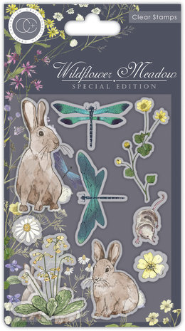 Craft Consortium Wildflower Meadow Special Edition Clear Stamps (CCSTMP076) Craft Consortium Wildflower Meadow Special Edition Clear Stamps (CCSTMP076)