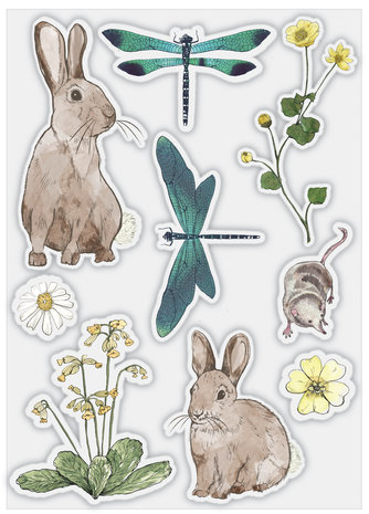Craft Consortium Wildflower Meadow Special Edition Clear Stamps (CCSTMP076) Craft Consortium Wildflower Meadow Special Edition Clear Stamps (CCSTMP076)