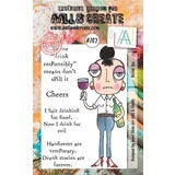 AALL and Create Clear Stamp Set A7 Boozer Dee (AALL-TP-702)