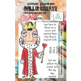AALL and Create Clear Stamp Set A7 Queen Dee (AALL-TP-706)