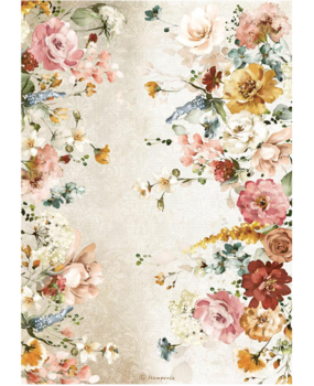 Stamperia Garden of Promises Flowers Rice Paper A4 (DFSA4691) Stamperia Garden of Promises Flowers Rice Paper A4 (DFSA4691)