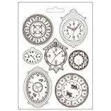 Stamperia Garden of Promises Soft Mould A4 Clocks (K3PTA4536)*