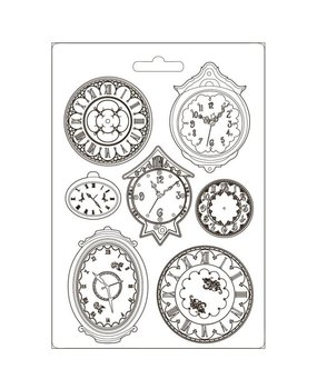 Stamperia Garden of Promises Soft Mould A4 Clocks (K3PTA4536)* Stamperia Garden of Promises Soft Mould A4 Clocks (K3PTA4536)*
