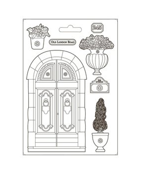 Stamperia Garden of Promises Soft Mould A5 Old London Road (K3PTA5620) Stamperia Garden of Promises Soft Mould A5 Old London Road (K3PTA5620)