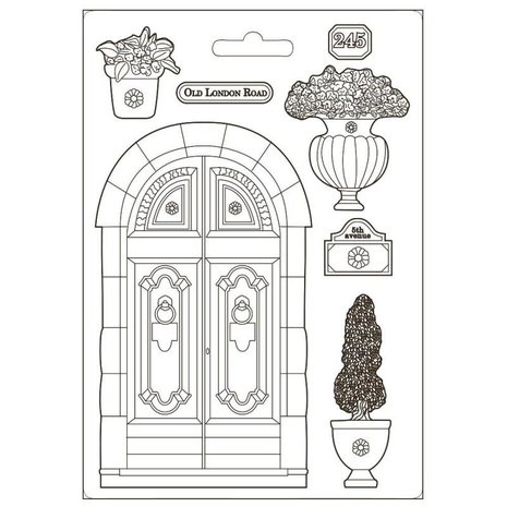 Stamperia Garden of Promises Soft Mould A5 Old London Road (K3PTA5620) Stamperia Garden of Promises Soft Mould A5 Old London Road (K3PTA5620)