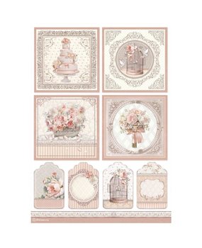 Stamperia You and Me Cards Rice Paper A4 (DFSA4694) Stamperia You and Me Cards Rice Paper A4 (DFSA4694)