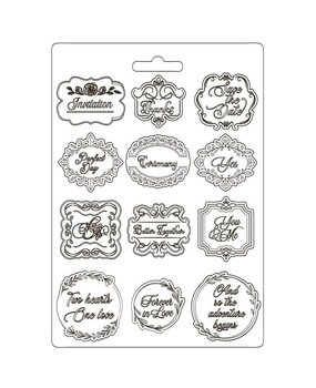 Stamperia You and Me Soft Mould A4 Plates (K3PTA4537)* Stamperia You and Me Soft Mould A4 Plates (K3PTA4537)*