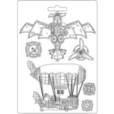 Stamperia Sir Vagabond Aviator Soft Mould A4 Aircraft (K3PTA4540)*